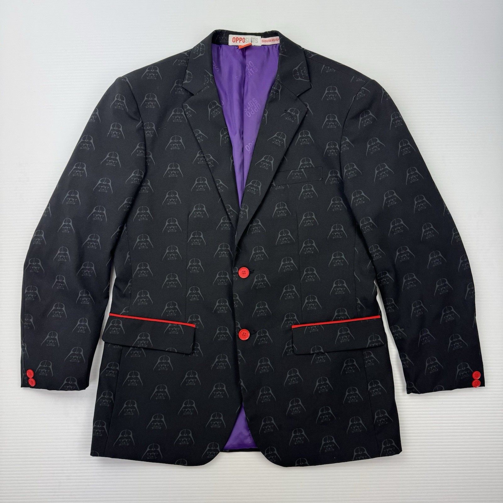Opposuits Star Wars Darth Vader Mens Suit 40 Black Blazer Pants Nwt 2 Piece — image 3 of 8